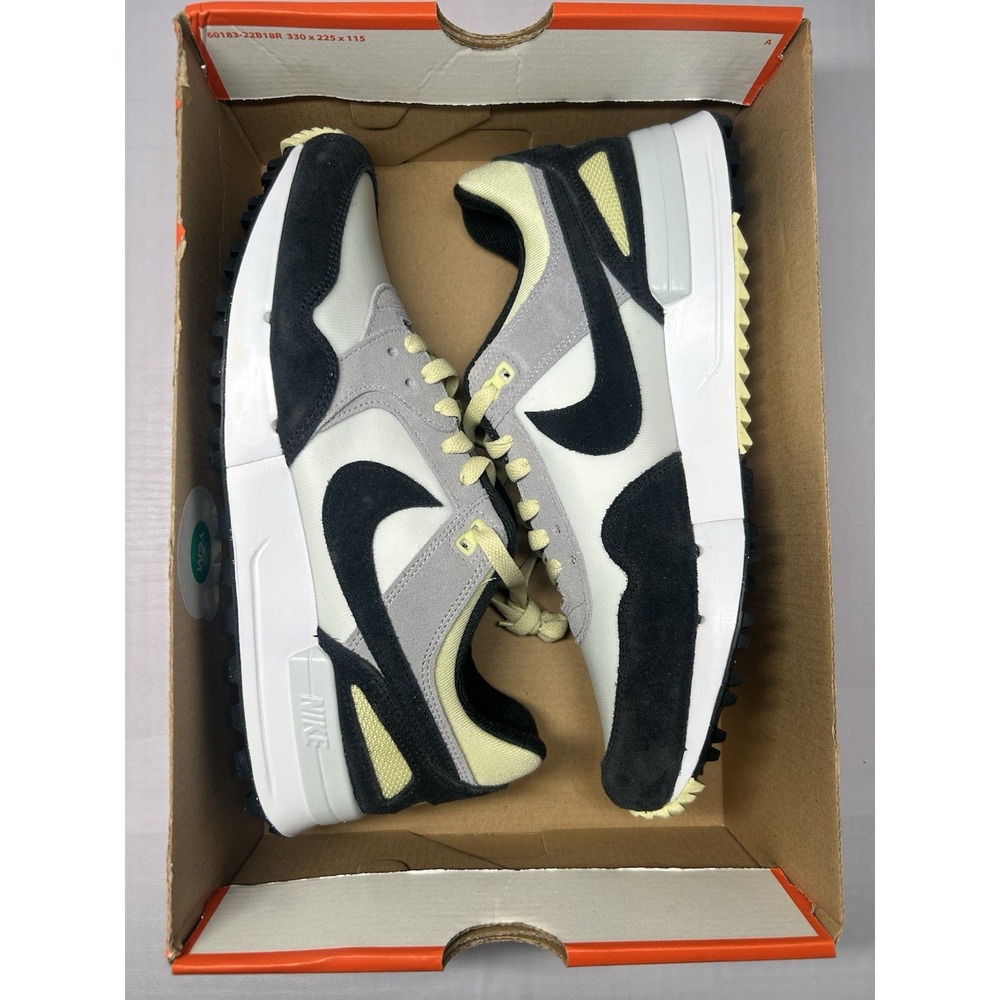 Nike Air Pegasus 89 Golf Black Grey Life‎ Lime - Sz 9 - FJ2245 003 - New/No Lid
